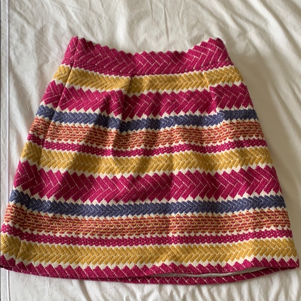 Anthropologie | textured skirt
